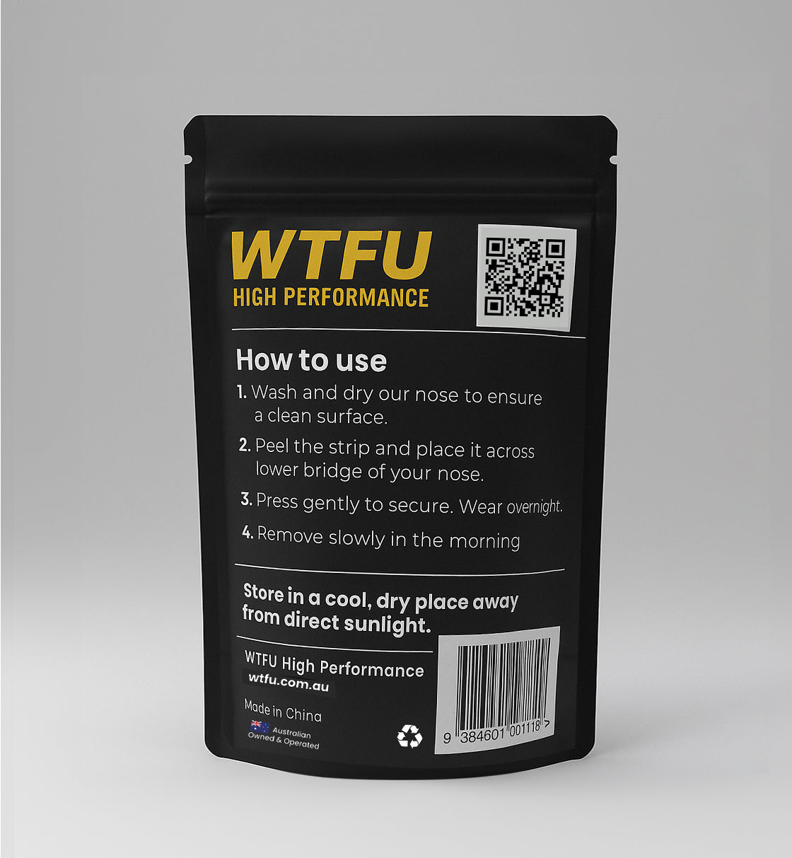 WTFU High-Performance Nasal Strips
